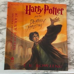 Harry Potter And The Deathly Hallows Dust Jacket